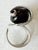 Vintage 1970s Brutalist Modernist Smoky Quartz Statement Ring, Silver-Tone For Sale In New York - Image 6 of 10