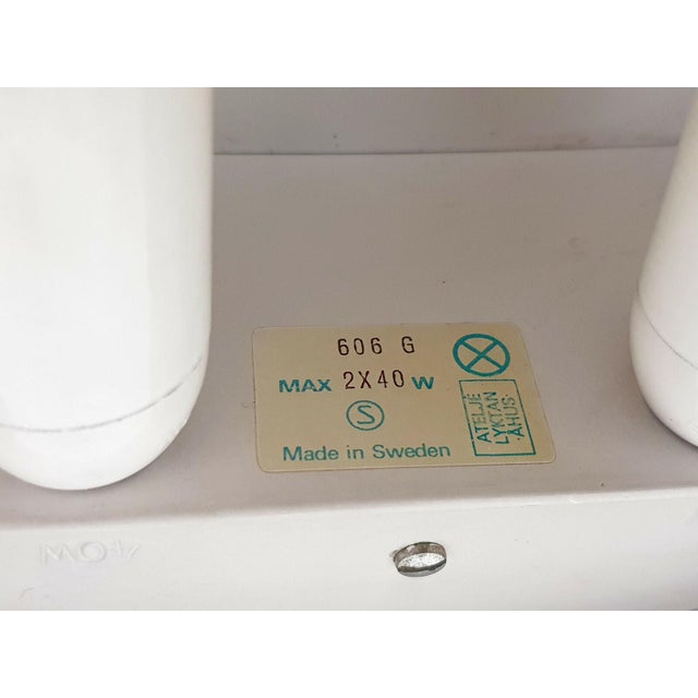 Silver Vintage Swedish Floor Lamp in Chrome Steel from Ateljé Lyktan, 1960s For Sale - Image 8 of 12