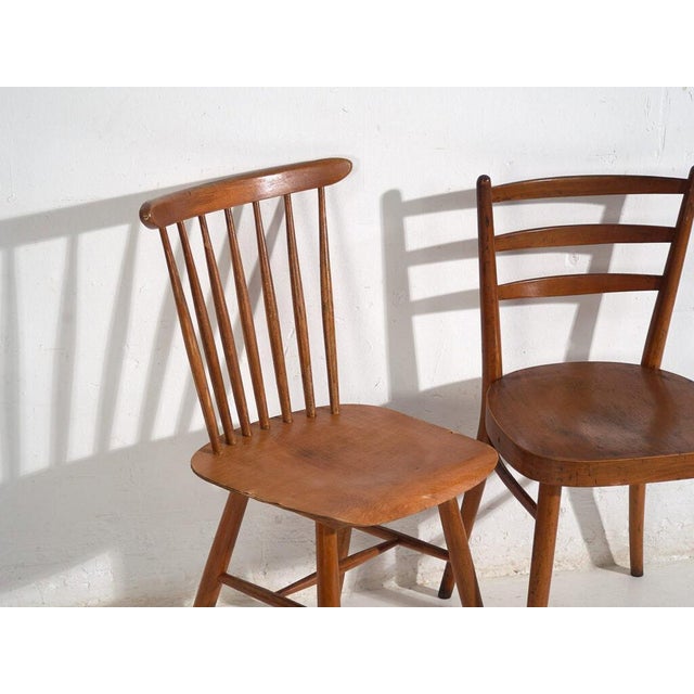 Antique Dining Chairs from Ton, Set of 8 For Sale - Image 18 of 18