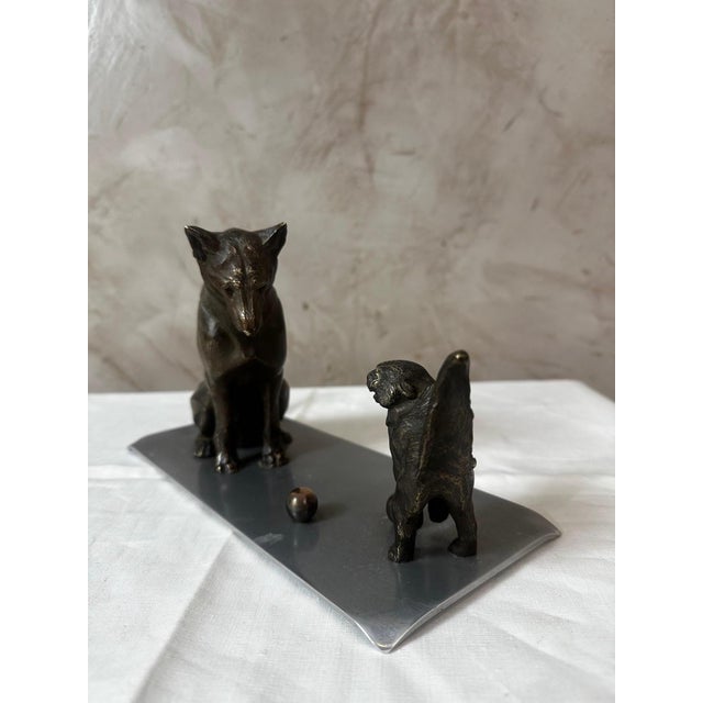Bronze Animal Sculpture, 1930 For Sale - Image 6 of 13
