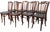 Wood Set of 8 Vienna Secessionist Café Bistro Dining Chairs Made in Poland Attributed To Thonet C 1900/20’s For Sale - Image 7 of 12