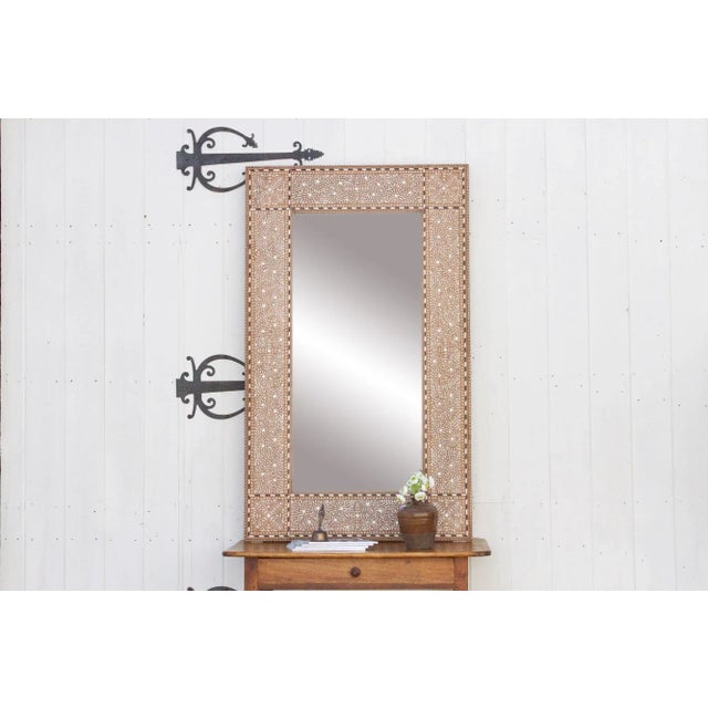 Anglo-Indian Finely Inlaid Mirror For Sale - Image 10 of 11