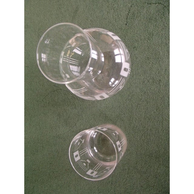 Art Deco Carafe Set, 1930s, Set of 2 For Sale - Image 8 of 11