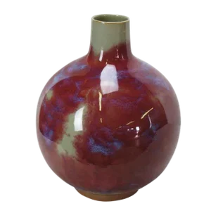 Jun Round Porcelain Vase