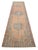 Textile Traditional Ottoman Design Distressed Oushak Runner Rug Faded Colors Low Pile - 3'2″ X 12'2″ For Sale - Image 7 of 13