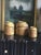 Apothecary jars made in India in the mid 20th century, Imported by Sarreid, Ltd. Reproductions of 18th century jars that...