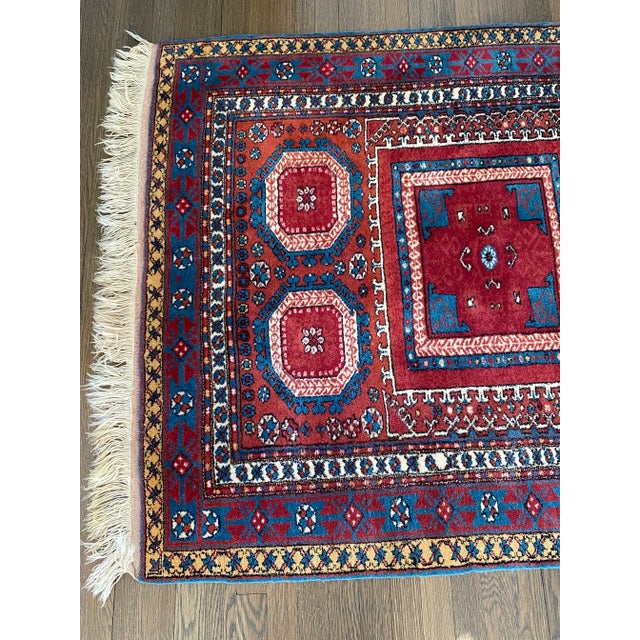 Turkish Wool Area Rug For Sale - Image 10 of 12