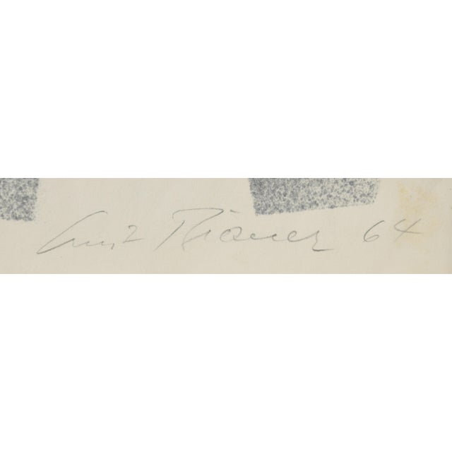 Ernst Bräuer 1912 Dresden – 1994 Gschwendt "Compos.[ition] gray" Signed and dated lower right (1964) Lithograph on...
