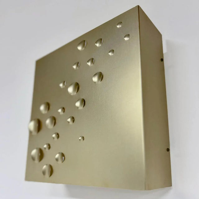 Vintage raak wall lamp called ‘sterreregen’ (star rain) (model c-1627-24) designed by e.j. Jelles for raak in 1966. Small...