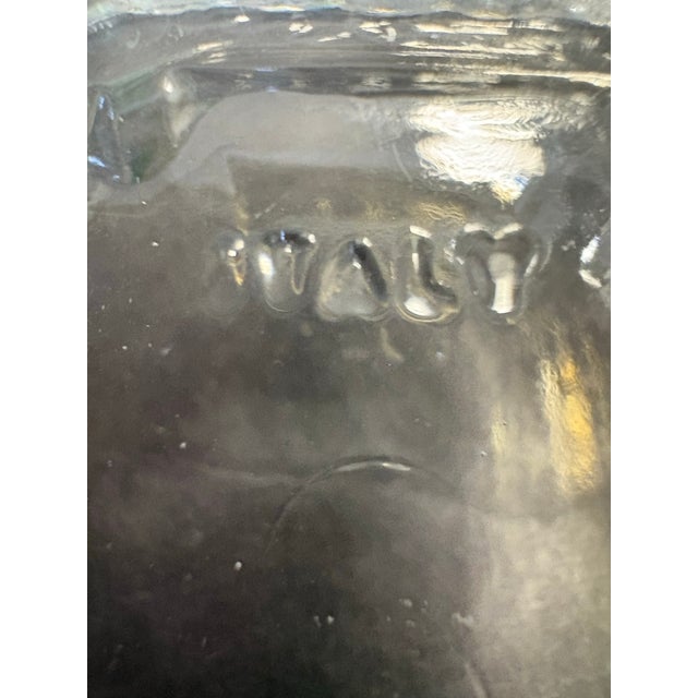 Italian Mid-Century Pressed Glass Ashtray or Catchall, C. 1950s For Sale - Image 4 of 8