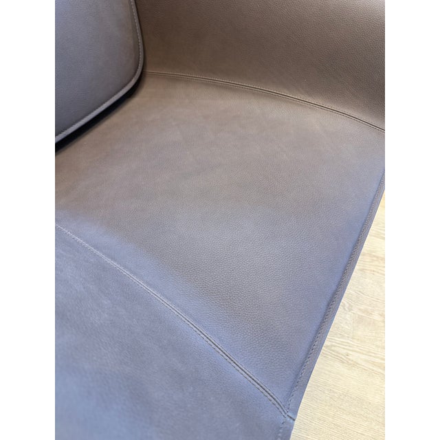 Brown Poliform Le Club Armchair For Sale - Image 8 of 11