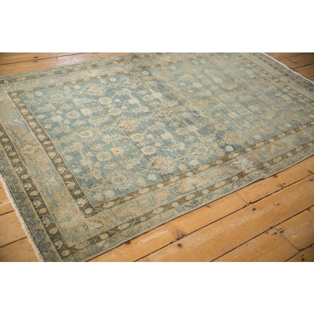 1930s 1930s Vintage Persian Hamadan Herati Wool Rug For Sale - Image 5 of 11