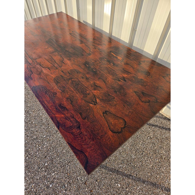 Vintage Rosewood Dining Table For Sale - Image 9 of 9