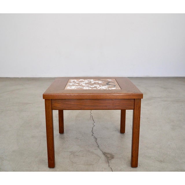 Mid-Century Modern 1960’s Mid-Century Modern John Keal Side Table for Brown Saltman For Sale - Image 3 of 12