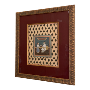 Antique Hand-Painted Shahnamah the Book of Kings Indian