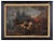 French School Artist, Battle Scene, 18th Century, Oil on Canvas, Framed For Sale