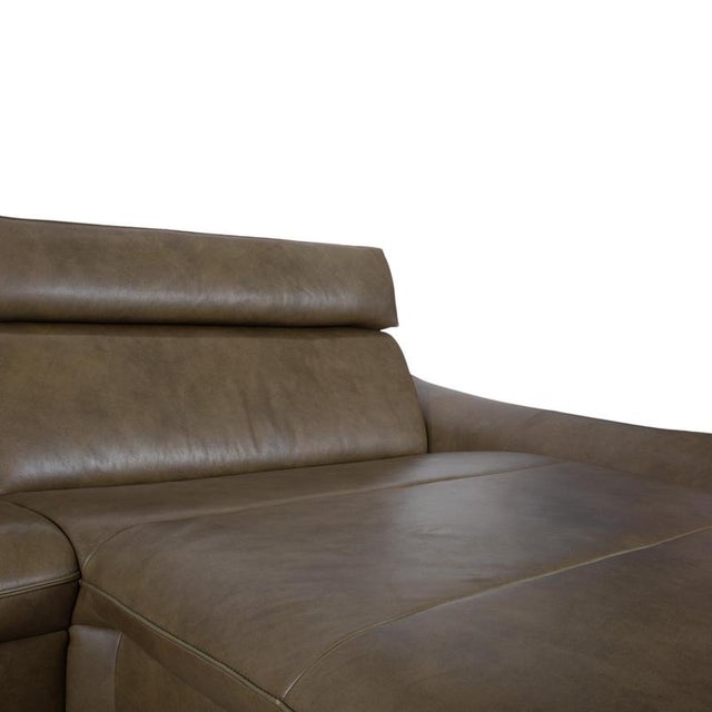 Green Leather 8372 Corner Sofa with Manual Function from Himolla Velden For Sale - Image 10 of 18