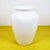 White Glazed Terracotta Vase For Sale - Image 9 of 9