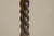 1940s Mid-Century Table Lamp in Wrought Iron with Woven Rattan Shade, 1960s For Sale - Image 5 of 11