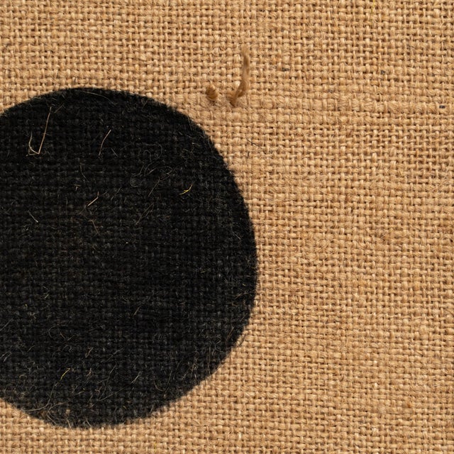 Joan Miró, Composition, Lithograph on Burlap, 1970s For Sale - Image 11 of 17