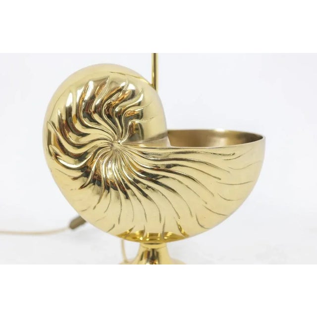 Gilt Bronze Table Lamp, 1970s For Sale - Image 4 of 11