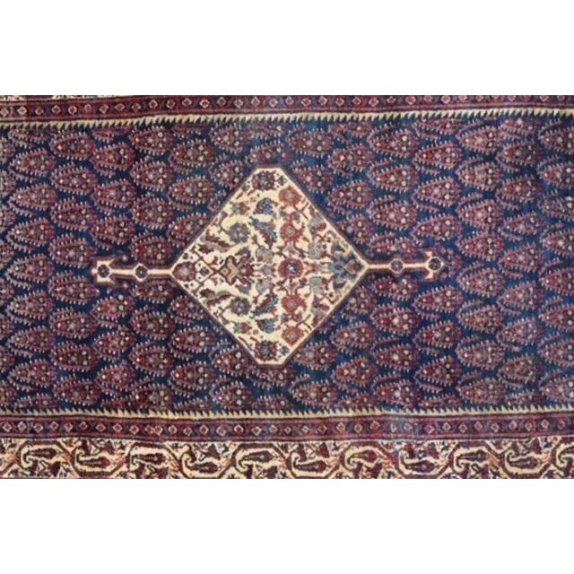 1900s Antique North East Persian Rug For Sale In New York - Image 6 of 12