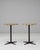 1900 - 1909 1970s French Iron Bistro Tables With Brass Tops - A Pair For Sale - Image 5 of 18