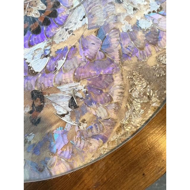 Wood Vintage Turned Wood Butterly Wing Table For Sale - Image 7 of 12