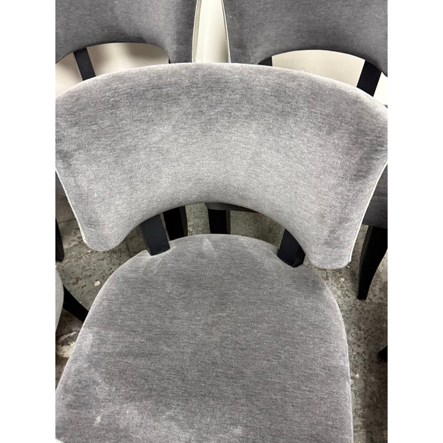 2020s Galero Furniture Klismos Style Dining Side Chairs, Set of Twelve For Sale - Image 5 of 12