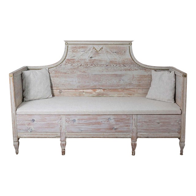 19th Century Swedish Gustavian Sofa Circa 1820 For Sale
