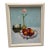 Midcentury Framed Painting of Fruit and Flowers Still Life For Sale