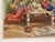 19th Century Italian Oil on Alabaster Painting Pompeian Interior Scene in Ormolu For Sale - Image 14 of 18