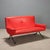 Vintage Sofa in Red Skai, 1960s For Sale - Image 13 of 13
