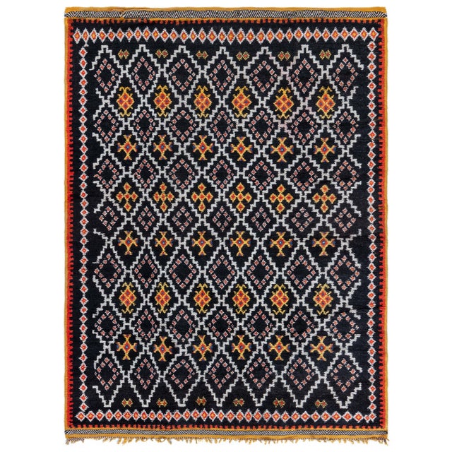 Doris Leslie Blau Vintage Moroccan Rug For Sale