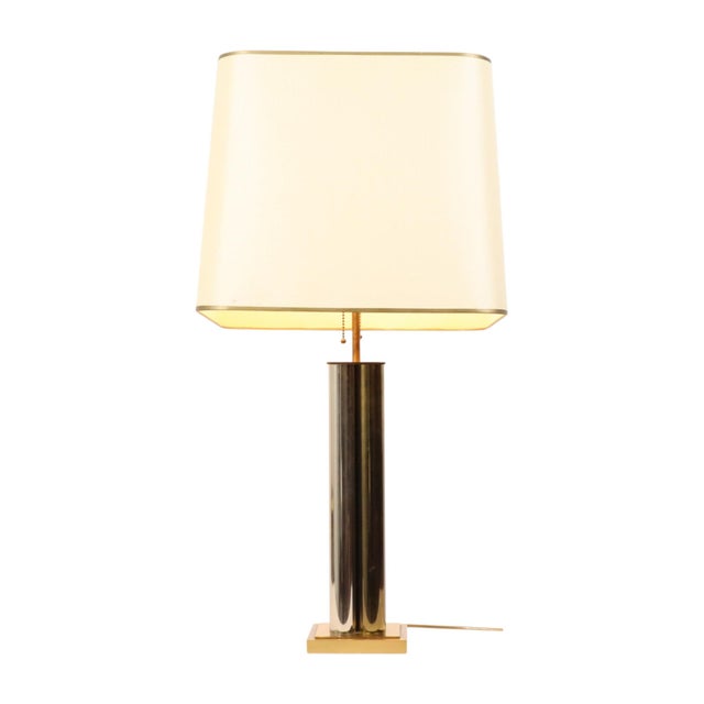 Hollywood Regency Table Lamp in Brass, 1960s For Sale - Image 18 of 18