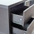 Media Console With Glass Sliding Door For Sale - Image 9 of 10