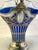 19thC European Silver Plate Glass Flower Basket For Sale - Image 15 of 18