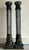 Victorian Vintage Neoclassical Wrought Iron Columns - A Pair For Sale - Image 3 of 13