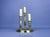 Mid Century Brass Candelabra with Graduated Candlestick Holders This beautiful candelabra is made from solid lacquered...