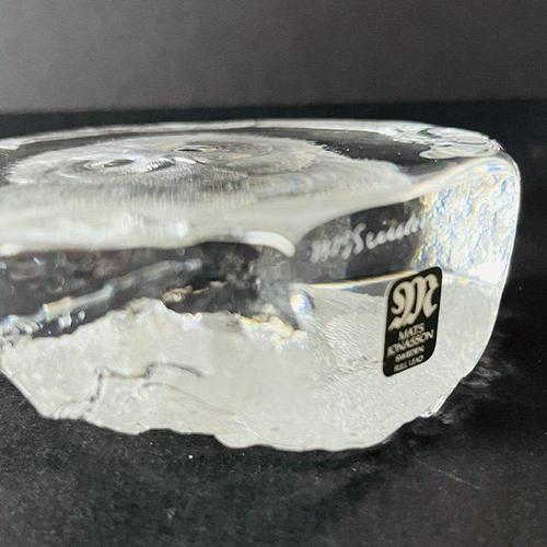Vintage Oil Paperweight by Mats Jonasson, 2000s For Sale - Image 3 of 7