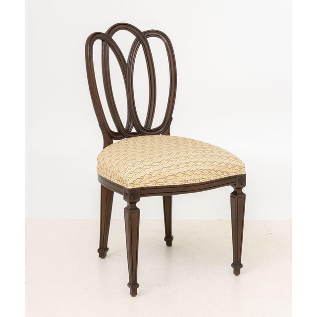 Hepplewhite Style Mahogany Dining Chairs, 12 For Sale - Image 9 of 13