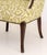 Chippendale Style Upholstered Wingback Armchair For Sale In New York - Image 6 of 8