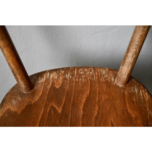 Vintage Scandinavian Bistro Chairs, 1960s, Set of 4 For Sale - Image 9 of 14
