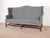 1970s Vintage 1970s Copy of Antique English 18th C. Wing Back Chippendale Sofa Settle For Sale - Image 5 of 14