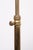 Classic Brass Floor Lamp with Curved Neck, 1950s For Sale - Image 6 of 11
