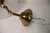 Metal Italian Chandelier in Ribbed Glass and Brass, 1960s For Sale - Image 7 of 18