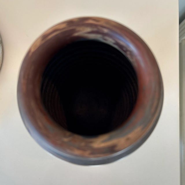 Niloak Pottery Mission Swirl Vase For Sale In Jacksonville, FL - Image 6 of 9