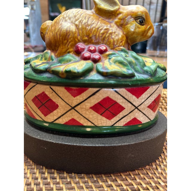 1930’s Easter Bunny Lamp For Sale - Image 4 of 7