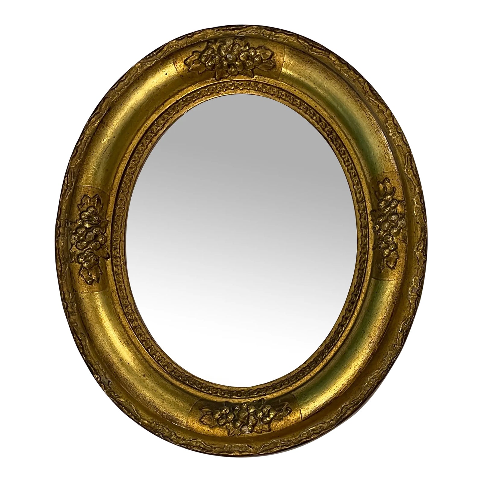 Antique Oval Gilt Picture Frame | Chairish