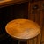Wood Antique Industrial Oak Architect's Desk With Integrated Swing-Out Stool c.1920 For Sale - Image 7 of 17